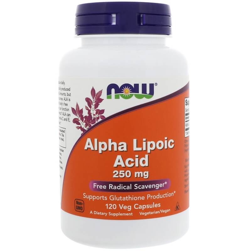 NOW Foods Alpha Lipoic Acid 250mg