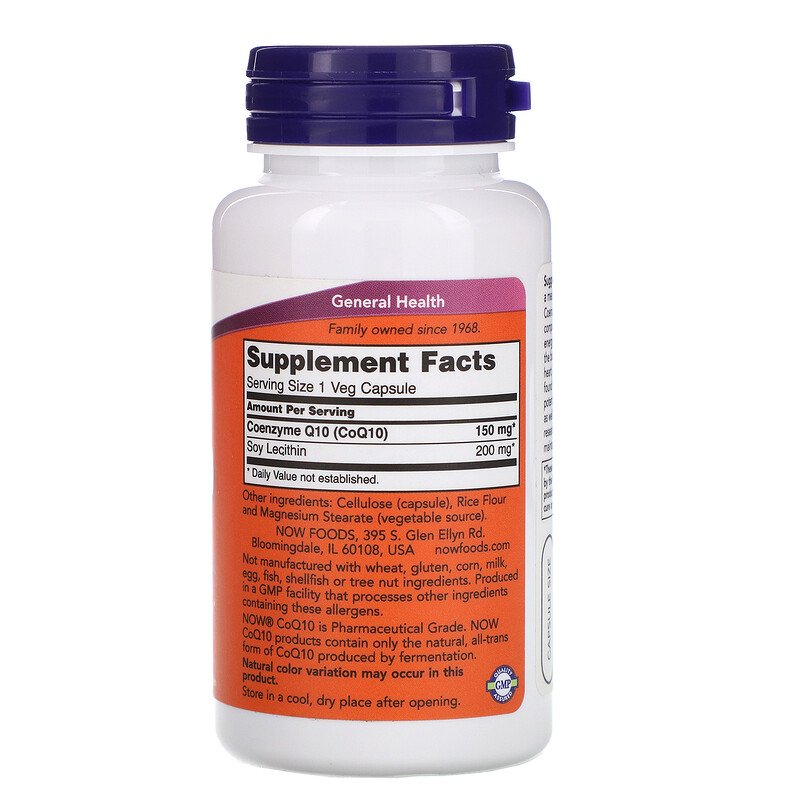 NOW Foods CoQ10 150 mg