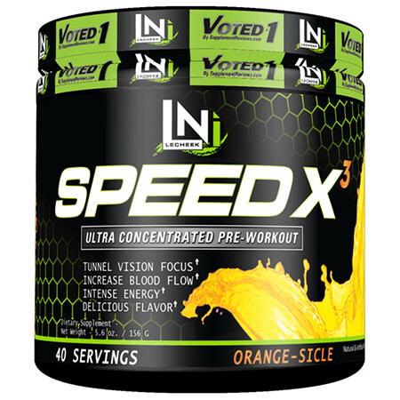 LECHEEK NUTRITION Speed X3 Pre Workout