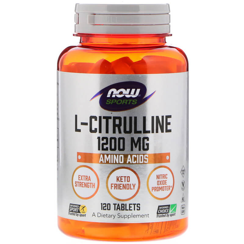 NOW Foods L-Citrulline 1200 mg