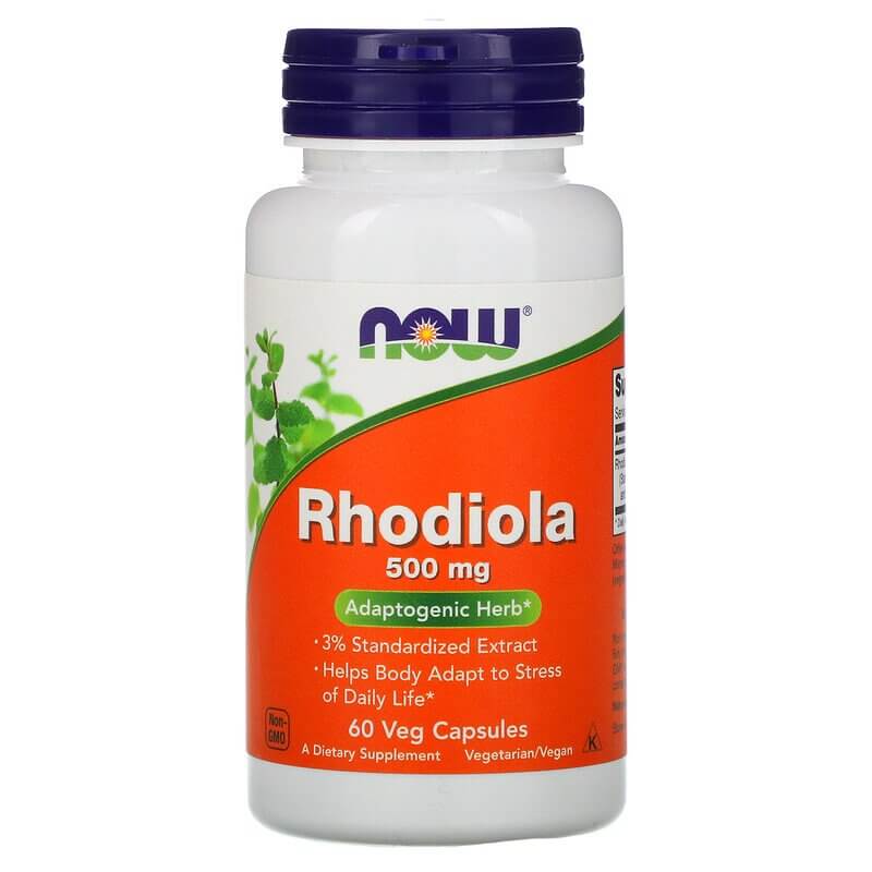 NOW Foods Rhodiola 500 mg