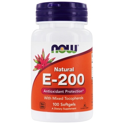NOW Foods Vitamin E-200 Natural
