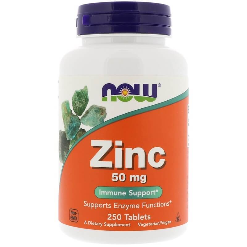 NOW Foods Zinc 50 mg (Gluconate)