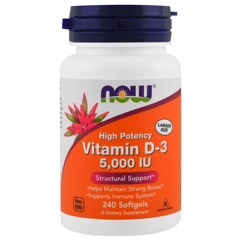 NOW Foods Vitamin D-3 5000 IU