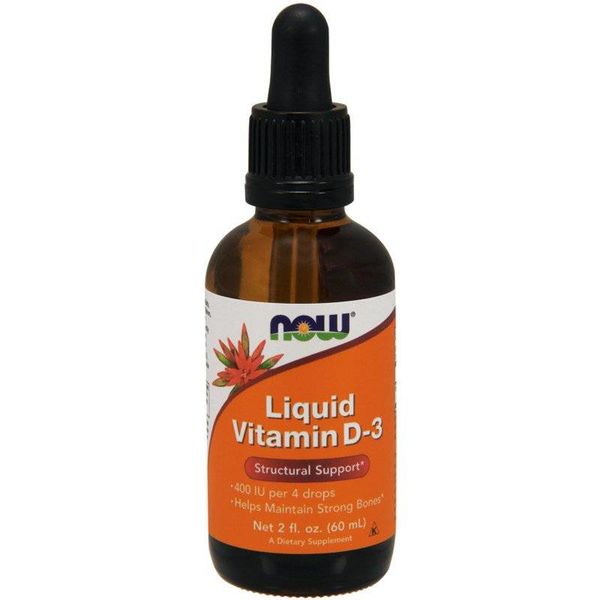 NOW Foods Vitamin D-3 Liquid