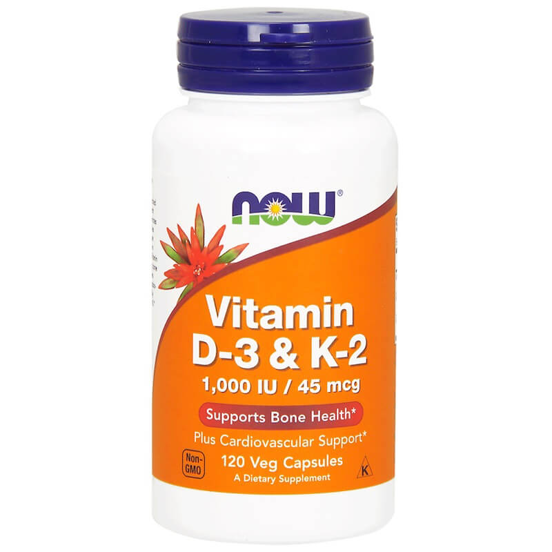 NOW Foods Vitamin D3 & K2